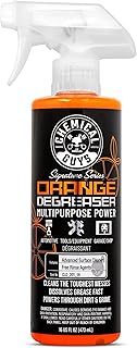 Chemical Guys, Signature Series Orange Degreaser Spray, Heavy Duty, 16 oz | Heavy-duty citrus degreaser breaks down grease and oil on engines, tires, tools and undercarriages, dilutable