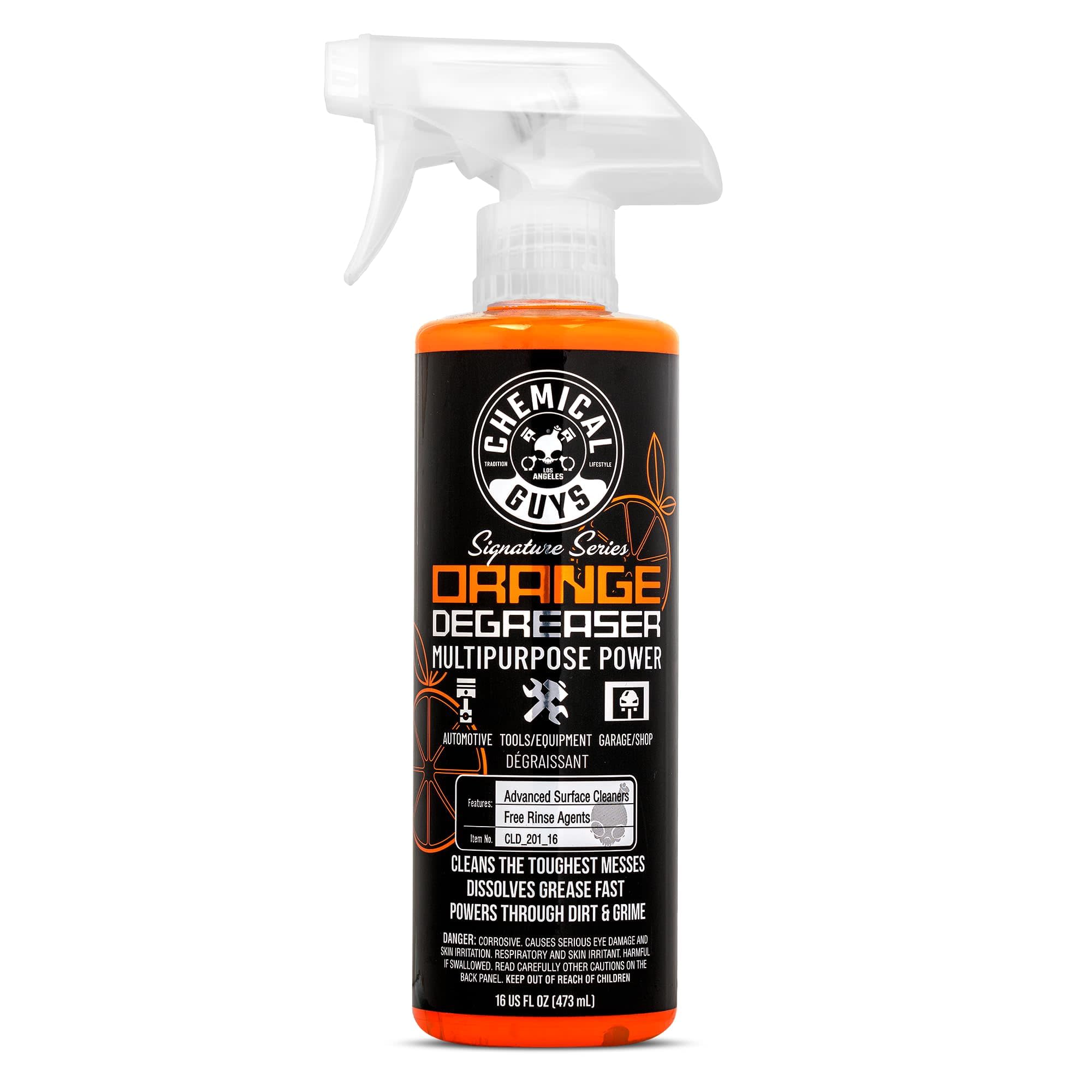Chemical Guys, Signature Series Orange Degreaser Spray, Heavy Duty, 16 oz | Heav