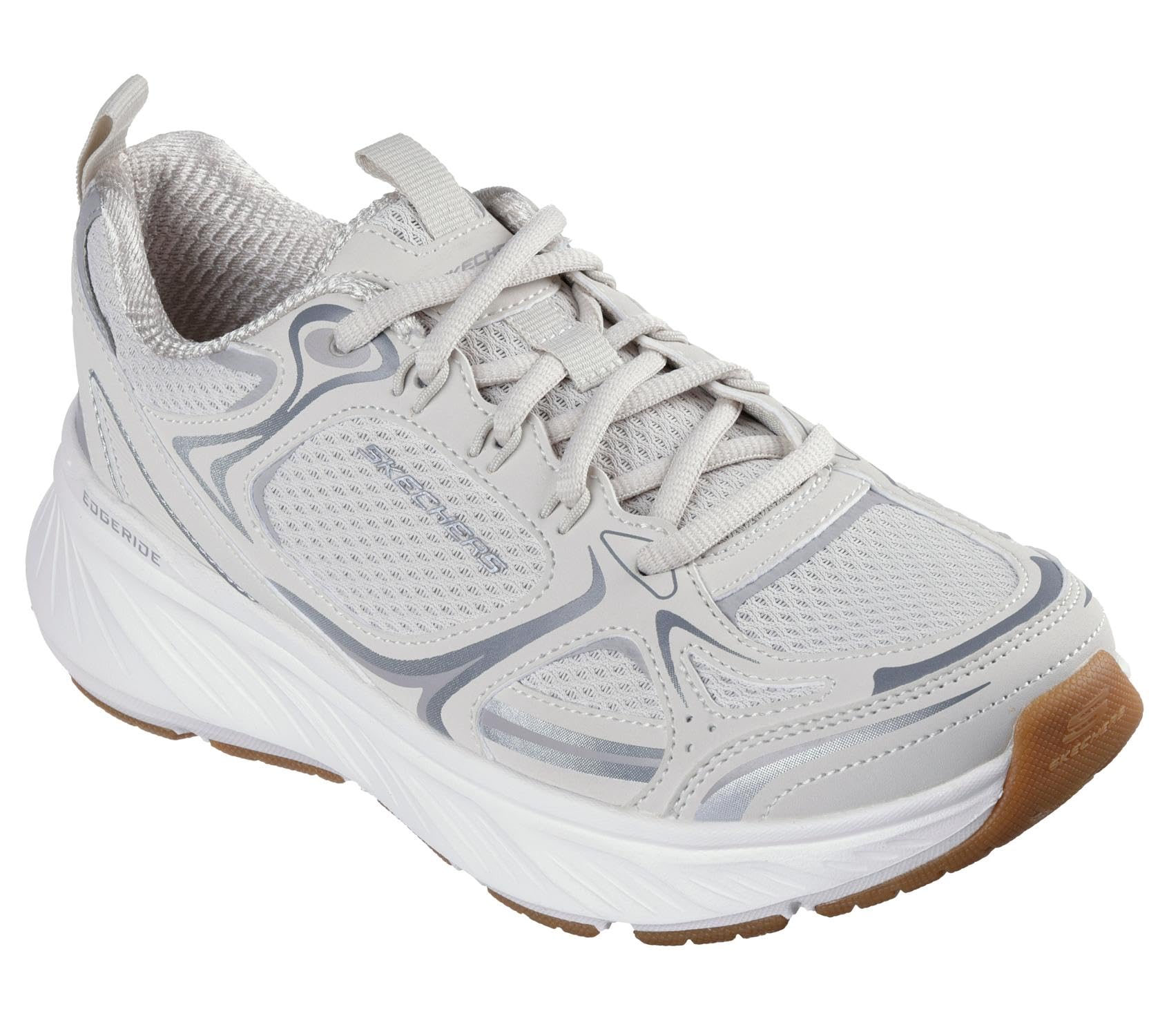 Skechers Women's Edgeride Silver Eclipse