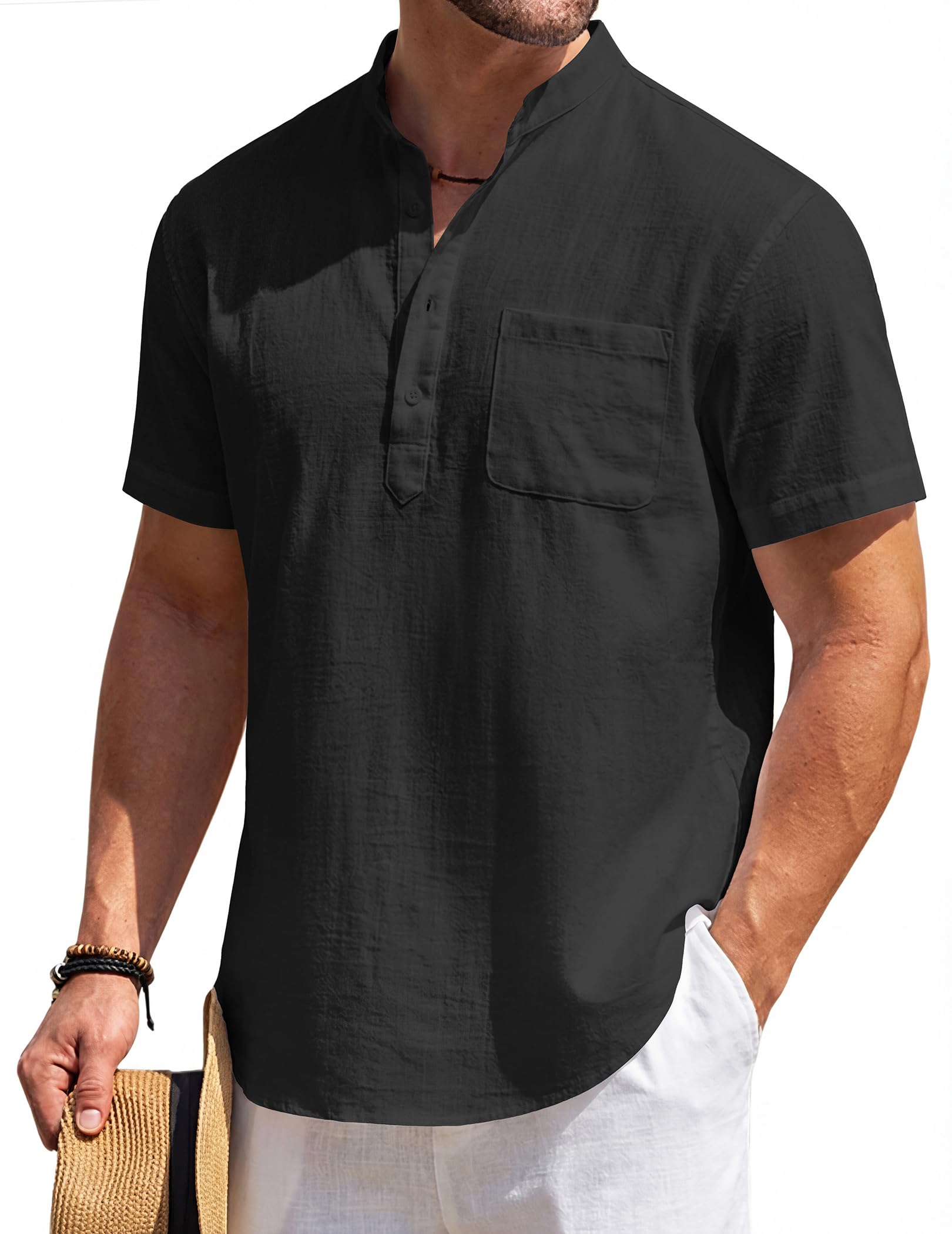 COOFANDY メンズ ジップアップ ワークアウト タンクトップ フード付き ボディビルディング フィットネス マッスルカット Tシャツ ノースリーブ ジムパ
