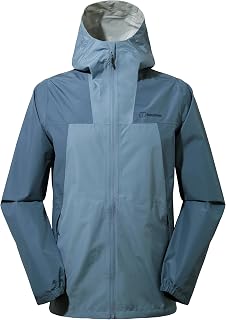 Berghaus Men's Deluge Pro Shell Rain Jacket, Durable, Breathable Jacket