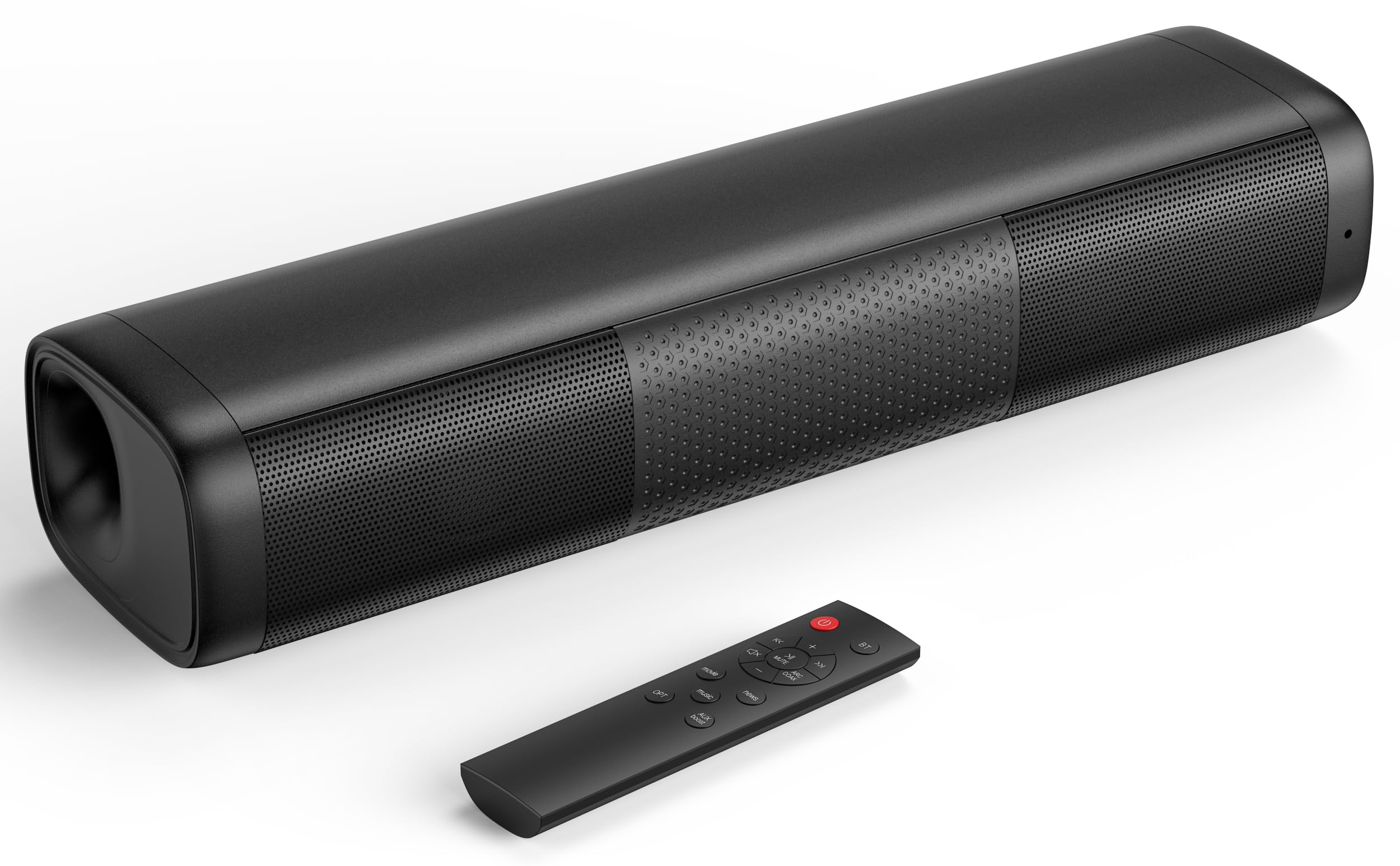 Saiyin 11.7-inch Sound Bar, Small Size & Big Power, Home Theater System | Blueto