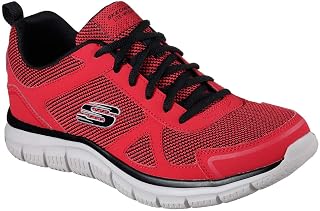 Skechers Men's Track Bucolo Trainers, red