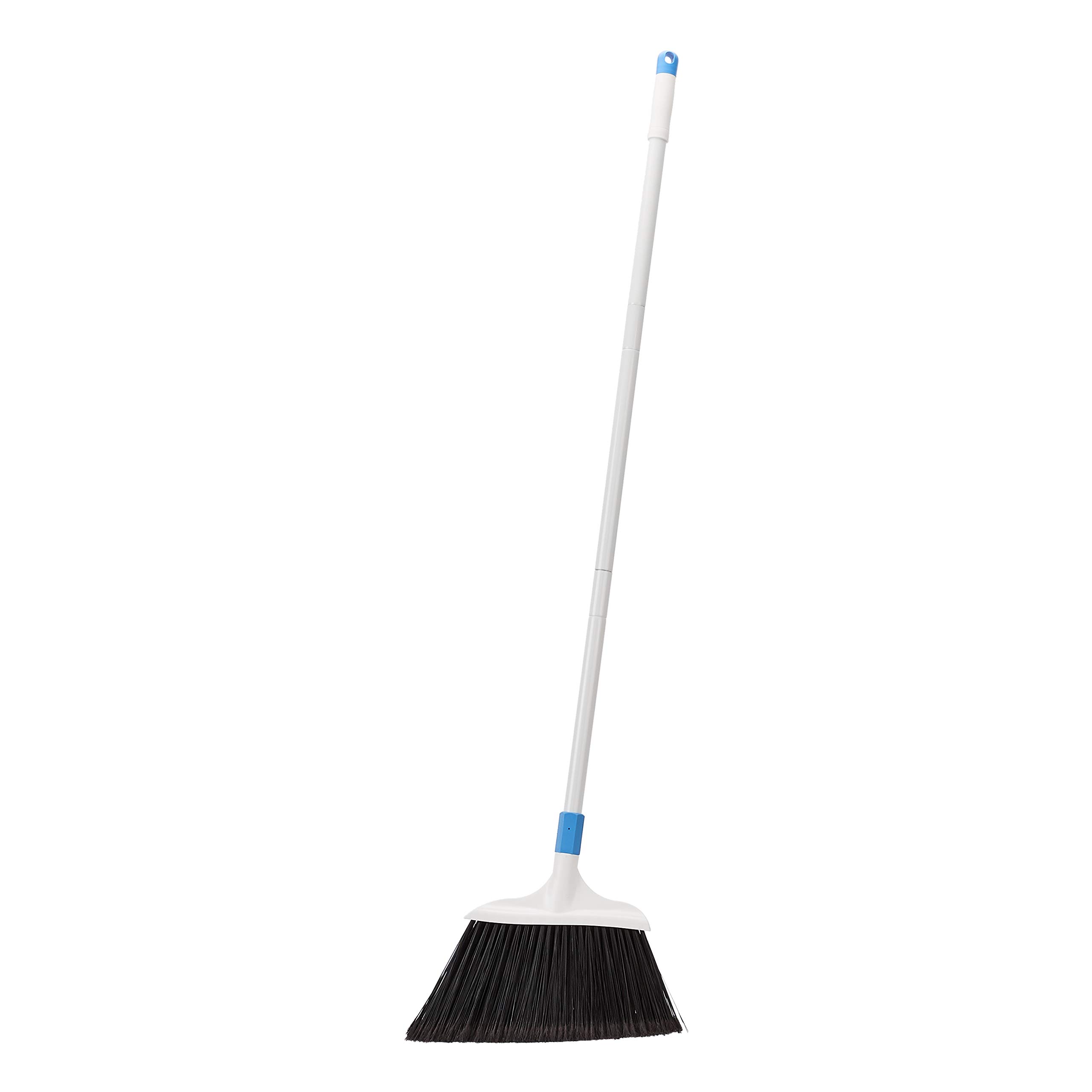 Amazon Basics Heavy-Duty Floor Cleaning Broom with Stiff Bristles, Sturdy 3-Piec