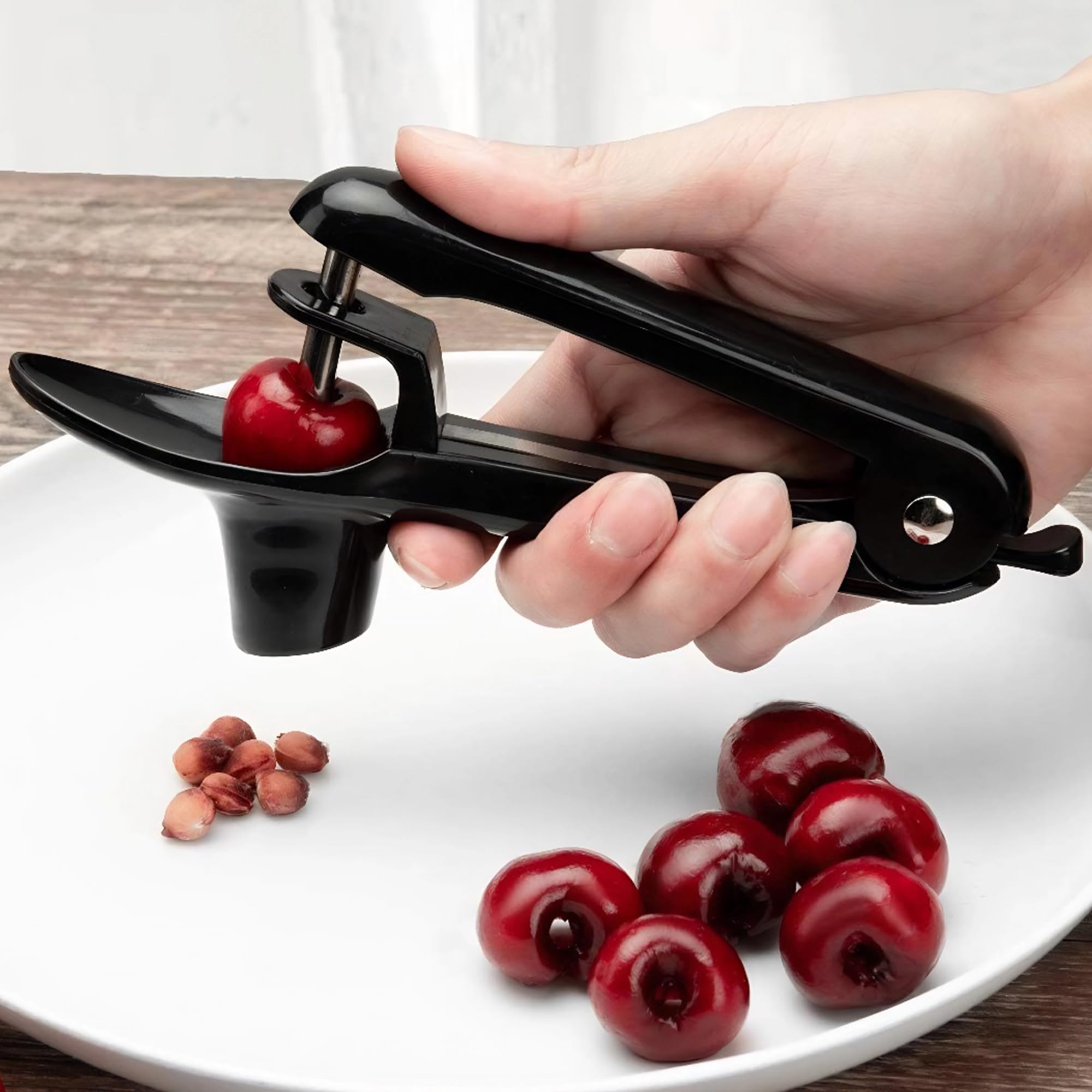 Black Apple Corer - Premium Stainless Steel Core Remover Perfect for everyday fr