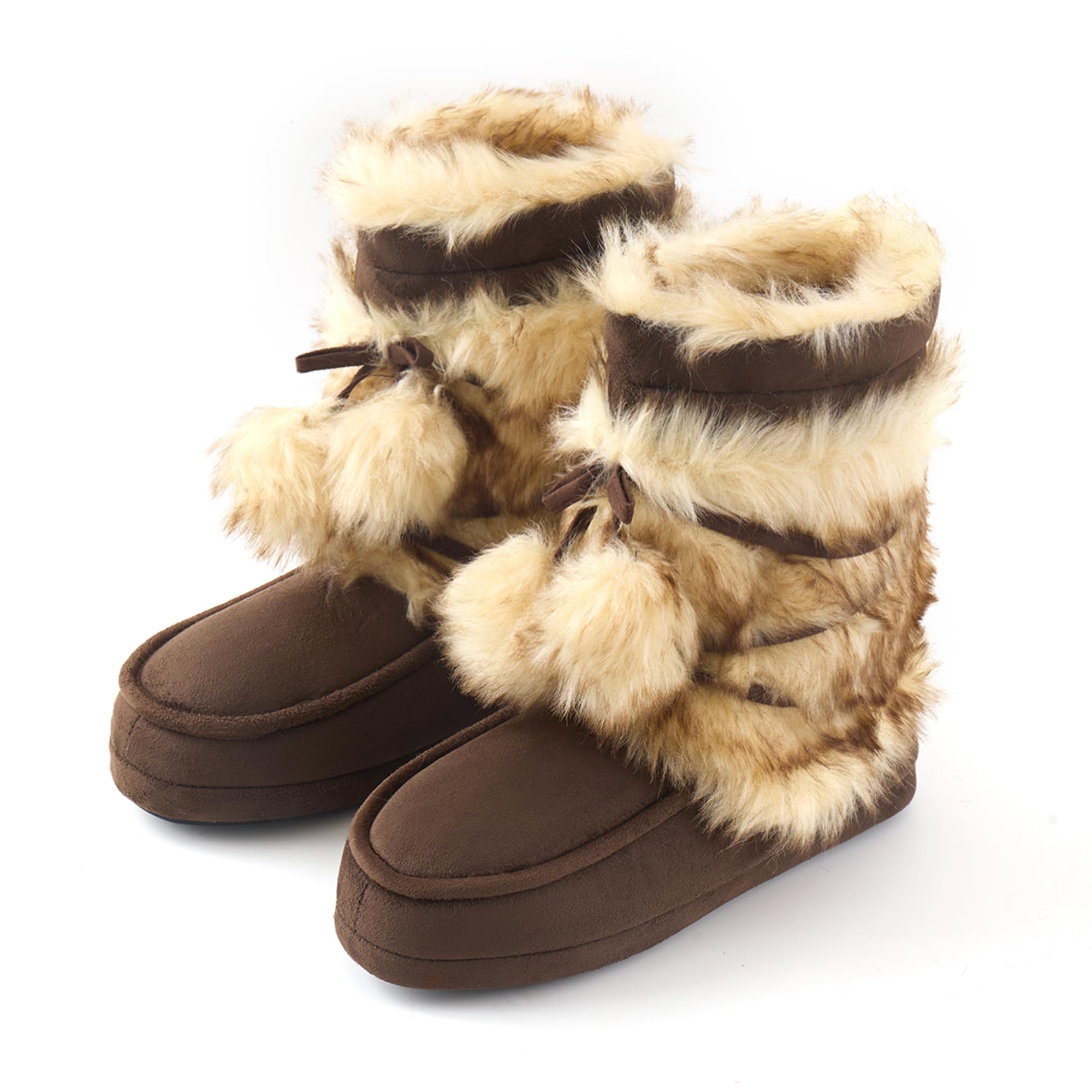 Home Slipper Women's Soft Fleece Plush Warm Indoor House Slipper Boots Shoes