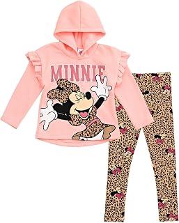 Disney Minnie Mouse Mickey Mouse Fleece Hoodie & Leggings for Big Kids