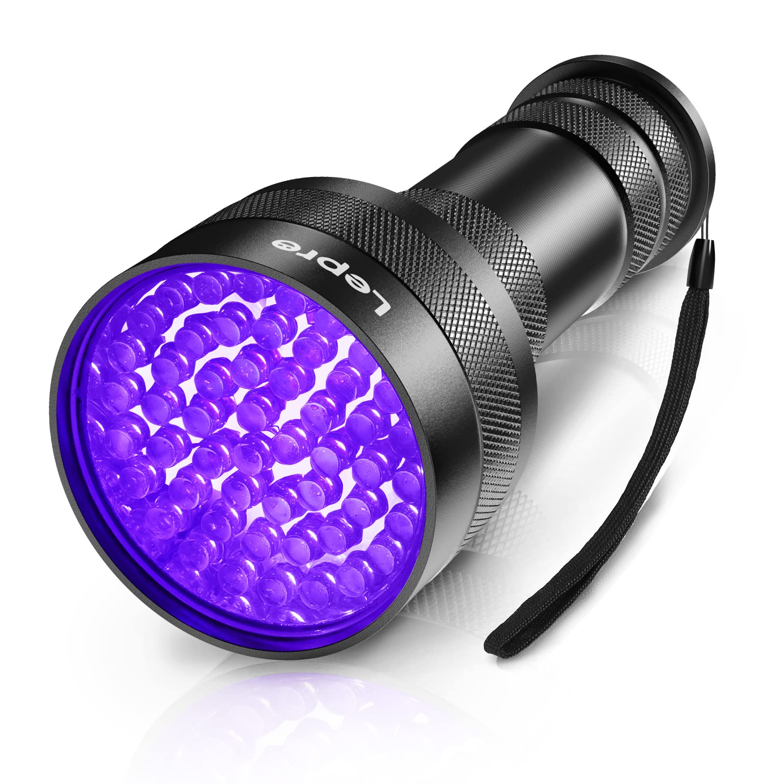 Lepro UV Torch, 51 LED UV Light Torch, 395nm Ultraviolet Flashlight | Blacklight