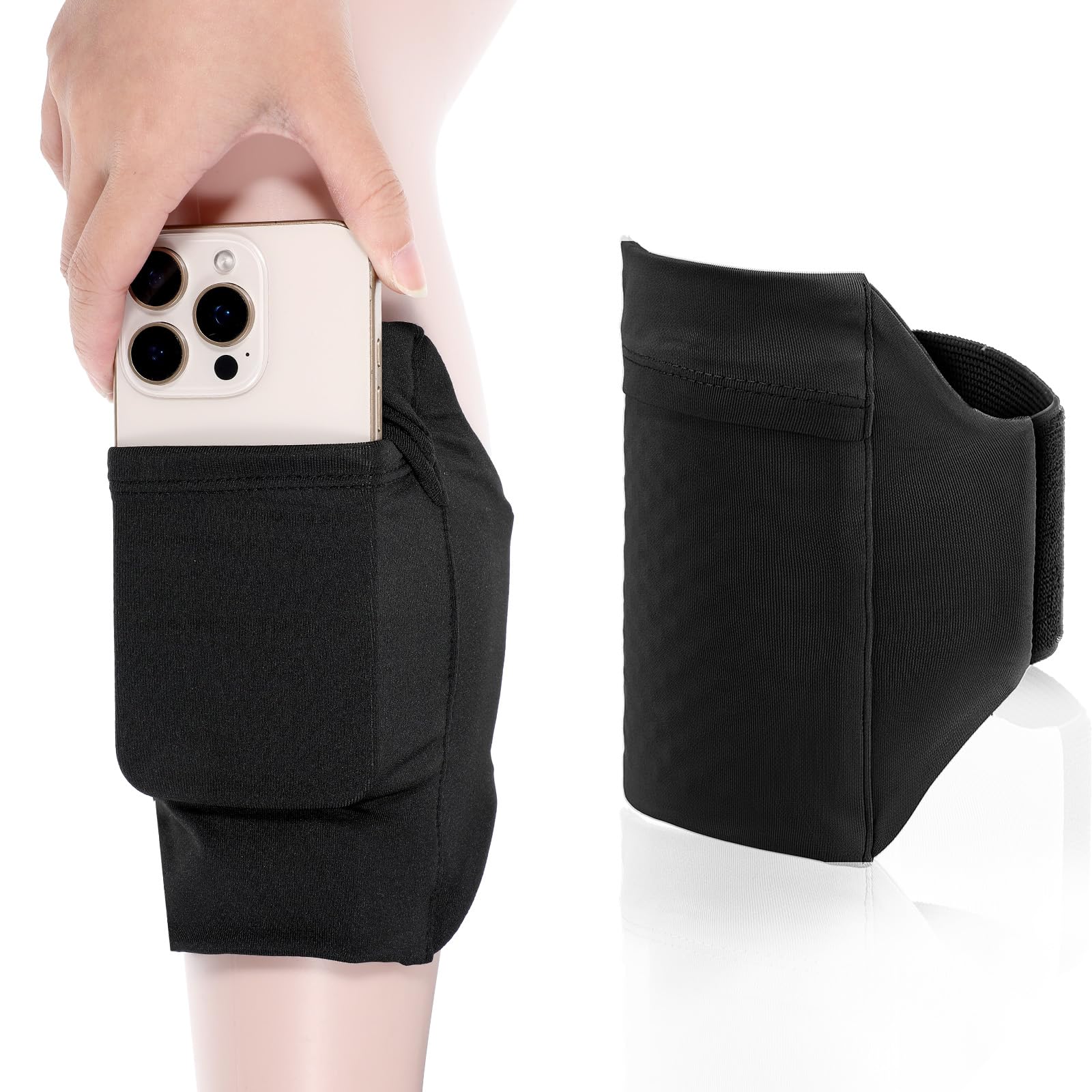 XLIUAX Leg Phone Holder, Cell Phone Leg Straps Ankle Wallet Thigh Holder Wallet 