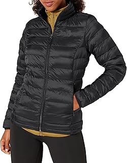 Amazon Essentials Women's Compact Lightweight Long Sleeve Water Resistant Down Jacket (Available in Plus Size)