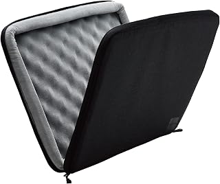 Elecom BM-IBSP15NBK Laptop Case, 15.6-Inch, MacBook Air M2/M1, 13-Inch, MacBook Pro M2/M1, 13-16-Inch, 360-Degree Protection, Surface Water Repellent, Double Zipper, Black