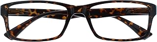 OPULIZE Marrone Tartaruga Lettori Stile Designer Uomo Donna Uvr092Br +2,50-50 Gr