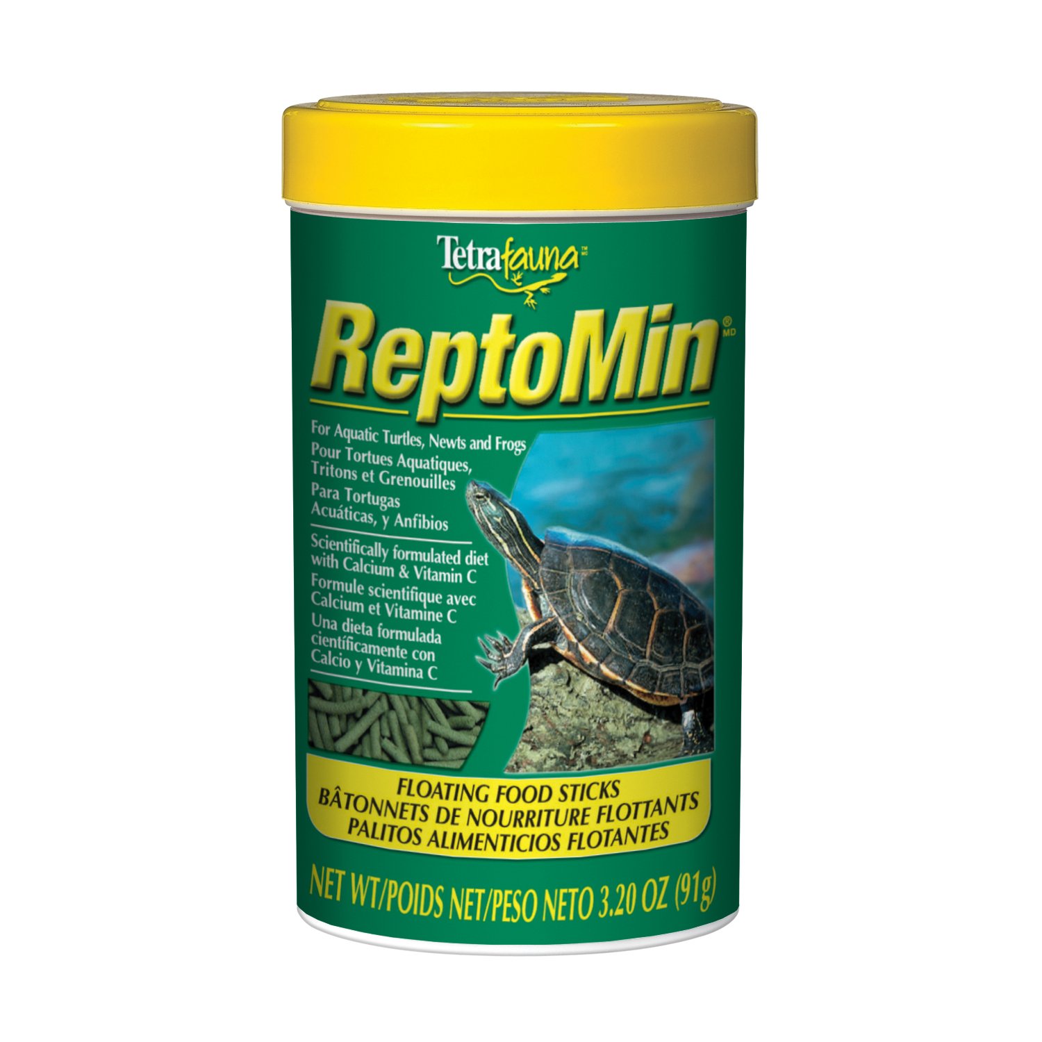 Tetra ReptoMIN Sticks 3.2Oz, 91G (Trilingual)