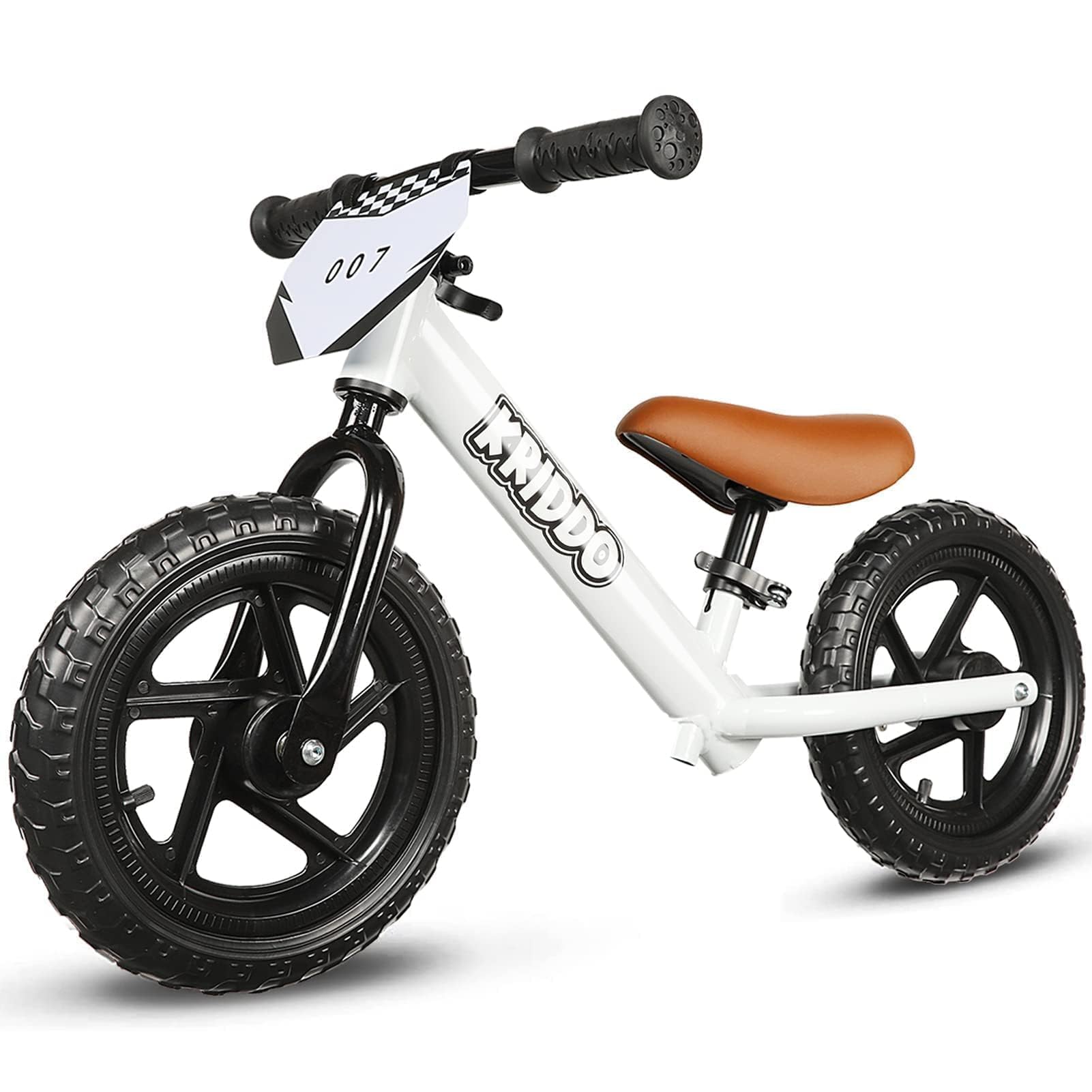 KRIDDO Toddler Balance Bike 2 Year Old, Gift for 2-3 Boys Girls, Adjustable | 2 