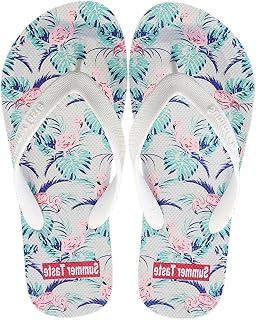 Flip Flops for Men Women Unisex Flat Sole Lightweight Comfortable Flip Flops Non-Slip Beach Pool Summer Shower Sandals