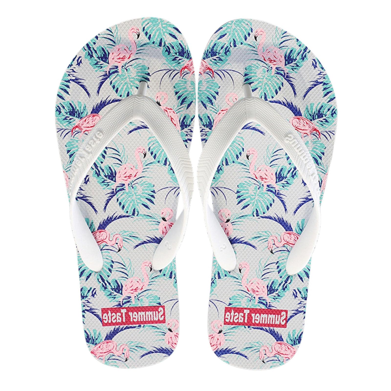 Flip Flops for Men Women Unisex Flat Sole Lightweight Comfortable Flip Flops Non