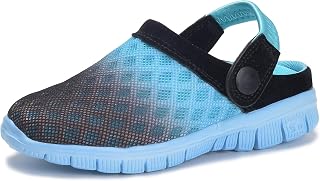 Boys Mules and Clogs Girl Slippers Breathable Child Garden Shoes Mesh Beach Sandals Slippers Pool Summer