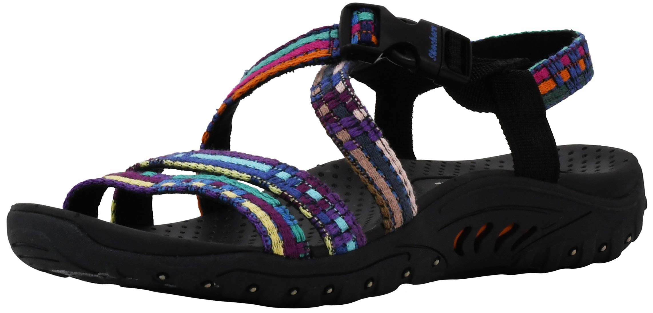 Skechers Reggae - Sew Me - Boho Woven Strappy Slingback Women's Sandals