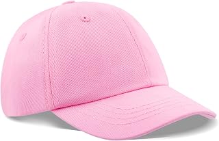 BAVST Kids Boy Girl Baseball Cap Baby Sun Hat Adjustable Toddler Trucker Hats with Flat Brim for Summer Outdoor
