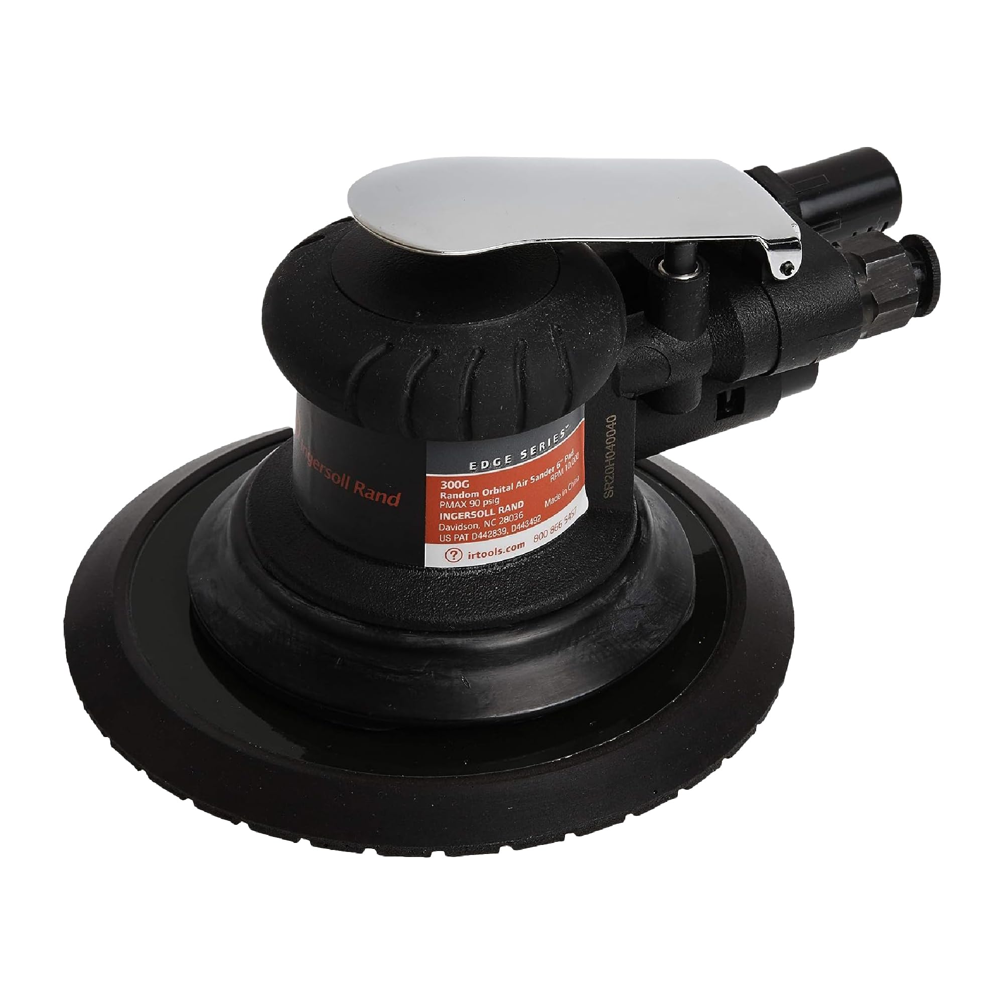Ingersoll Rand 300G 6" Random Orbital Air Sander | Features max free speed up to