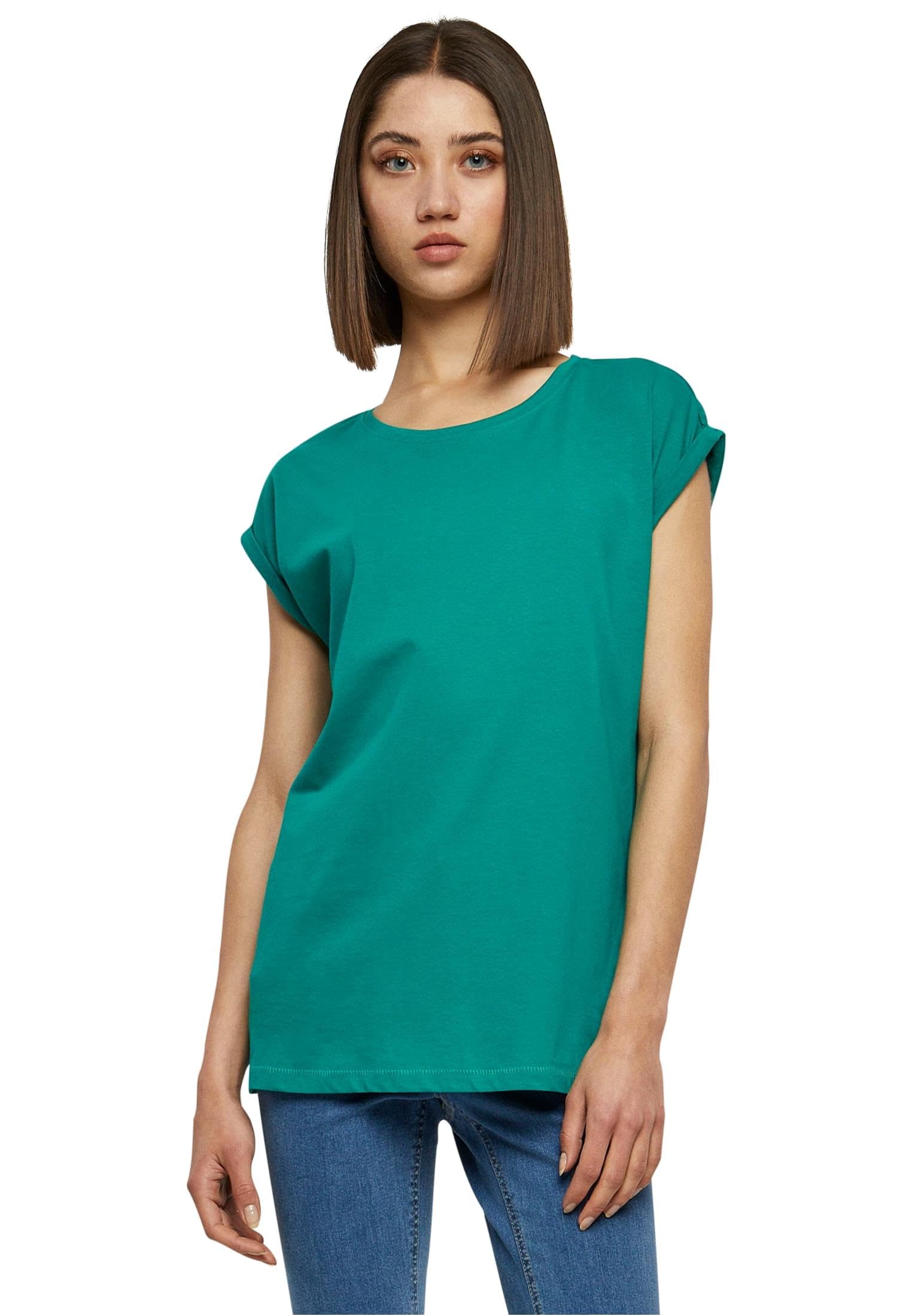 Urban Classics Ladies Extended Shoulder Tee Women's T-Shirt (Pack of 1)