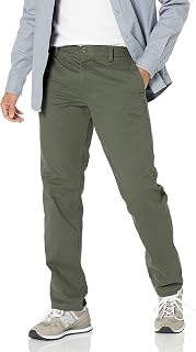 Amazon Essentials Men's Wrinkle Resistant Flat Front Fitted Work Chino Pants