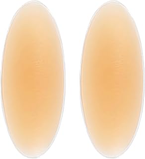 1 Pair Adhesive Silicone Hip Pad, Padded Tailbone Butt Protector Enhancer | Self-Stick Cushion Pads Protection Ideal for Shapewear, Sports, Athletes, Various Outdoor Physical Activities