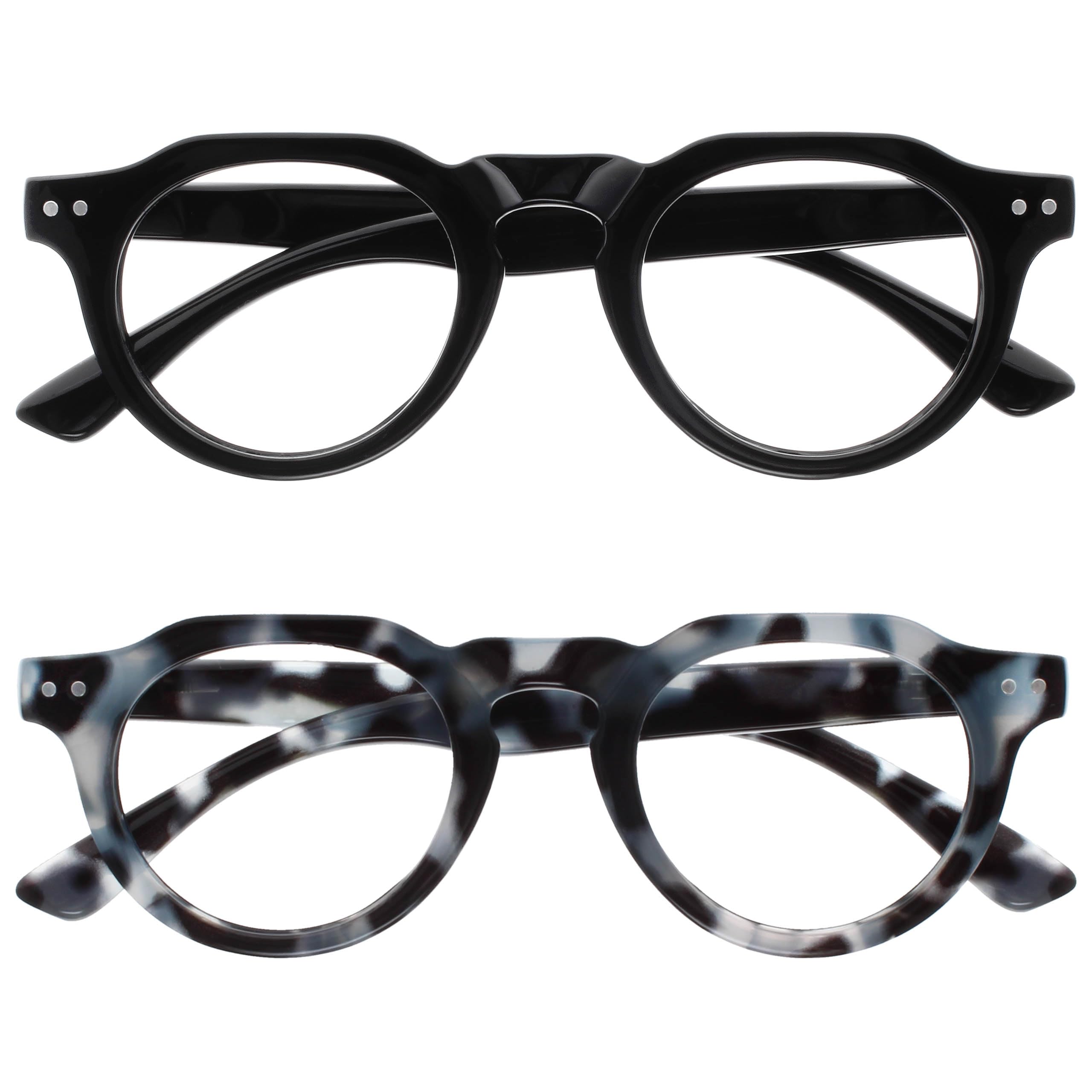 OPULIZE RIO Blue Light Blocking Glasses - Top Right Frame - Men and Women - Spri