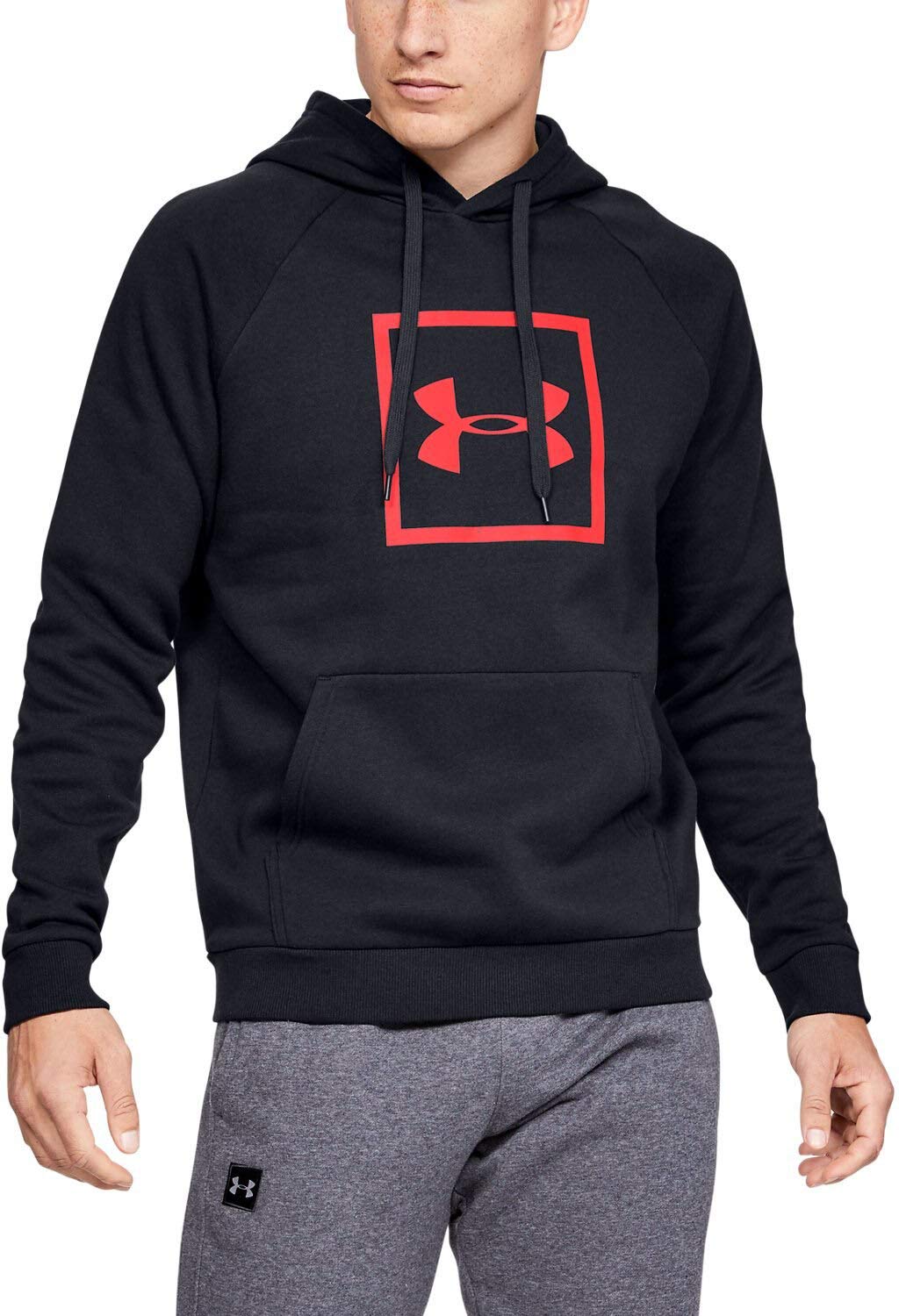 Under Armour Men's Rival Fleece Hoodie, Sporty Hoodie with Loose Fit, Comfortabl