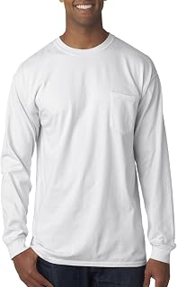 Comfort color Men's C4410 Heavyweight Long Sleeve Pocket T-Shirt