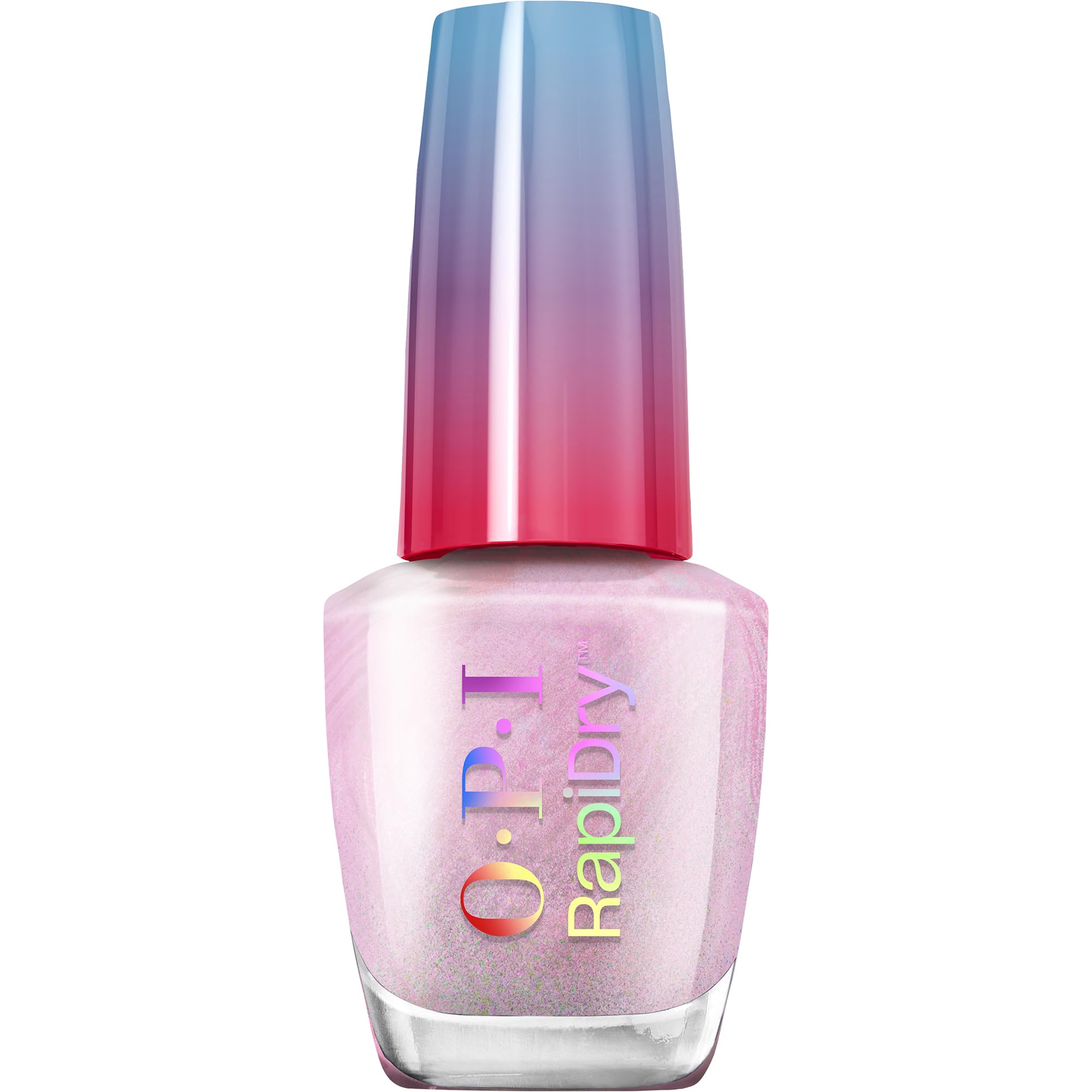 OPI RapiDry Quick Dry Nail Lacquer - Semi-sheer & Opaque Blue & Grey Shimmer Nai