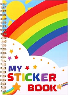 Reusable Sticker Collecting Book,A5 Stickers Organizer Book with Tool | Suitable for Most Stickers,Release Paper,Reusable Sticker Storage,Great for Collecting