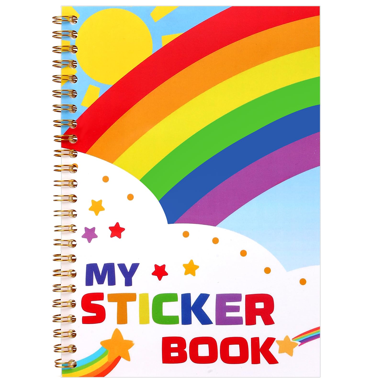 Reusable Sticker Collecting Book,A5 Stickers Organizer Book with Tool | Suitable