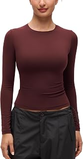 CRZ YOGA Softembrace Crewneck Long Sleeve Top