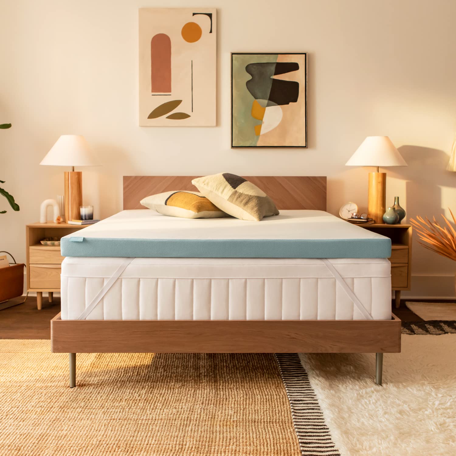 Tempur-Pedic TEMPUR-Adapt + Cooling 3-Inch King Mattress Topper Medium Luxury Pr