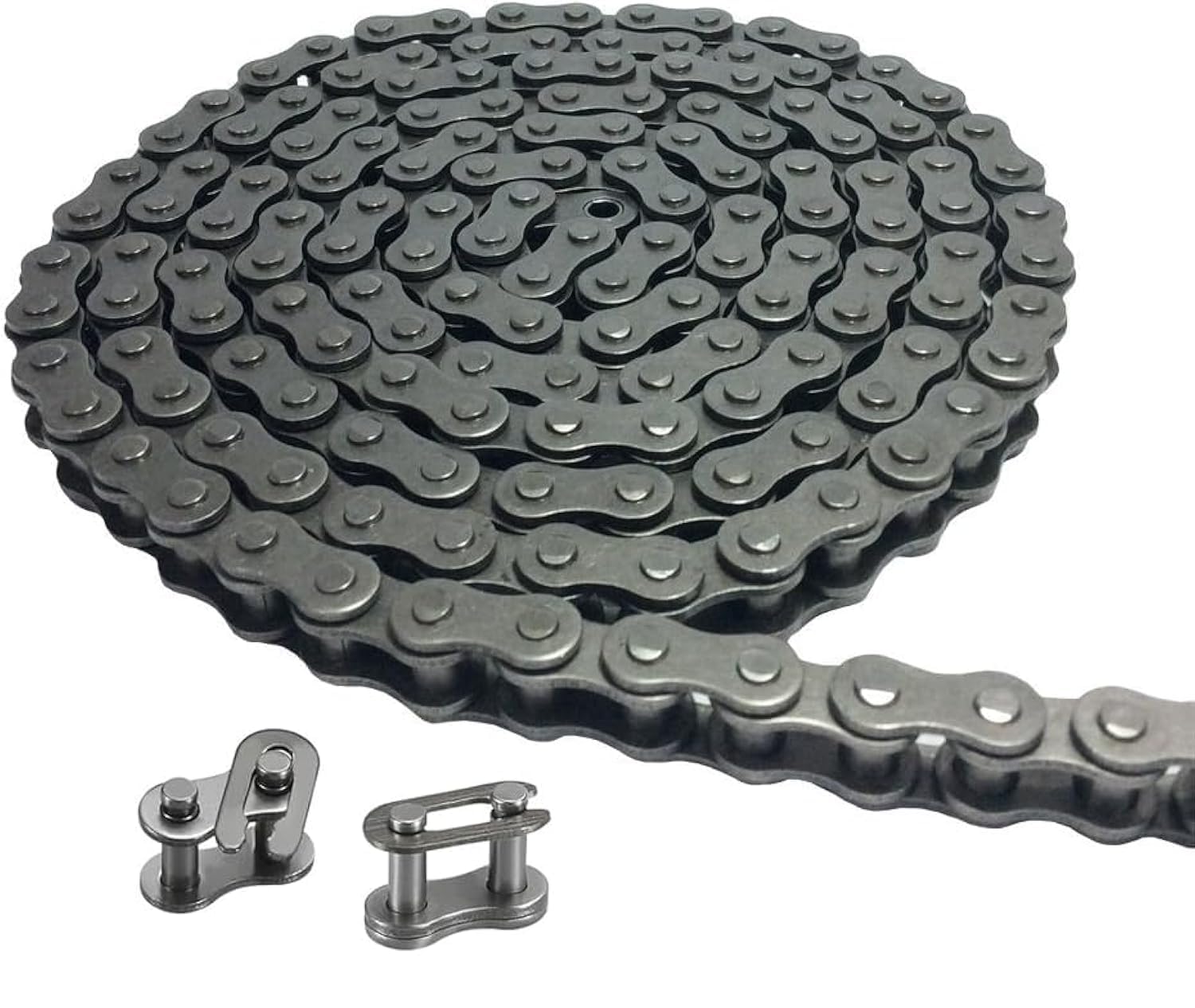 AZSSMUK #35 Roller Chain - 3 Feet Carbon Steel Material with 2 Connecting Link I