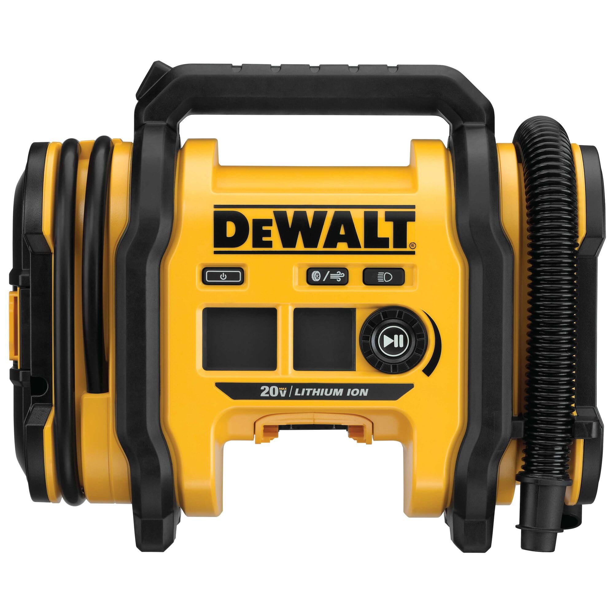 DEWALT Tire Inflator Portable Air Compressor 20V MAX, Car Air Pump with Automati