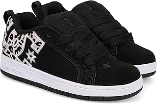 DC Shoes Stag Mens Skate Trainers in Black Grey