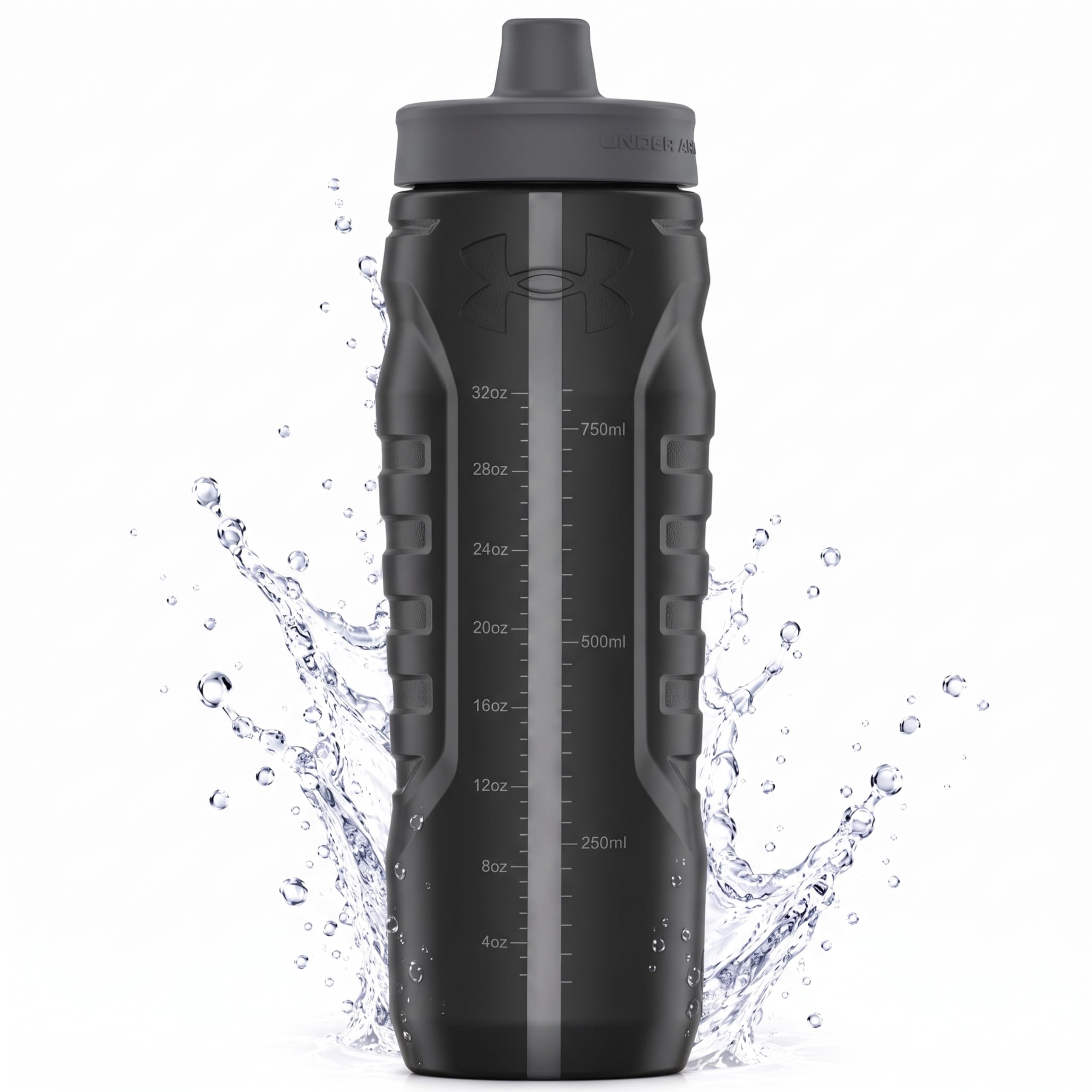 Under Armour Squeeze Water Bottles, 32 oz Water Bottles, Sideline Sports Water B