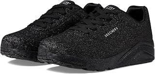 Skechers Girls' UNO Ice Trainers, black, 11 UK Child