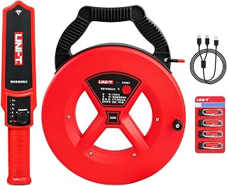 UNI-T Wall Pipe Locator Underground, Sewer Blockage Transmitter 115Ft | Pipeline Blocking Clogging Scanner Plumbers Instrument Diagnostic Tool for Steel Iron PVC Pipes UT661D