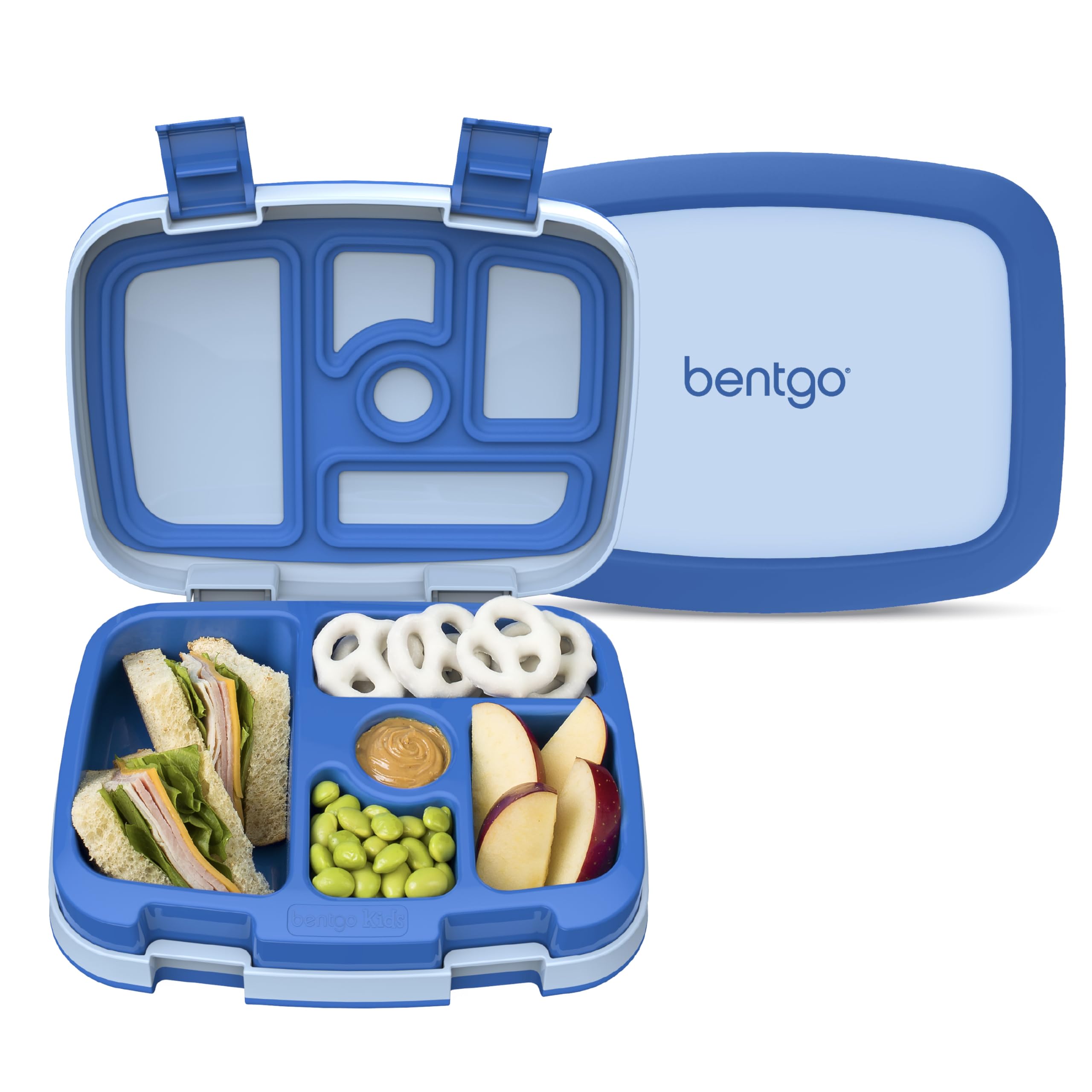 Bentgo Kids Bento-Style 5-Compartment Leak-Proof Lunch Box | Ideal Portion Sizes