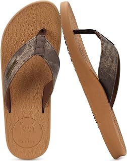 KuaiLu Flip Flops Men's Non-Slip Summer Flip Flops Toe Separator