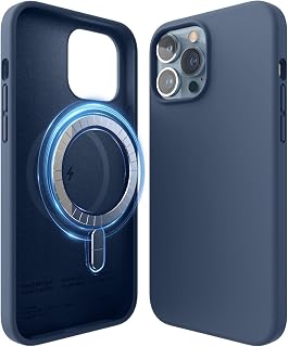elago Magnetic Silicone Case Compatible with iPhone 13 Pro MAX [6.7"]