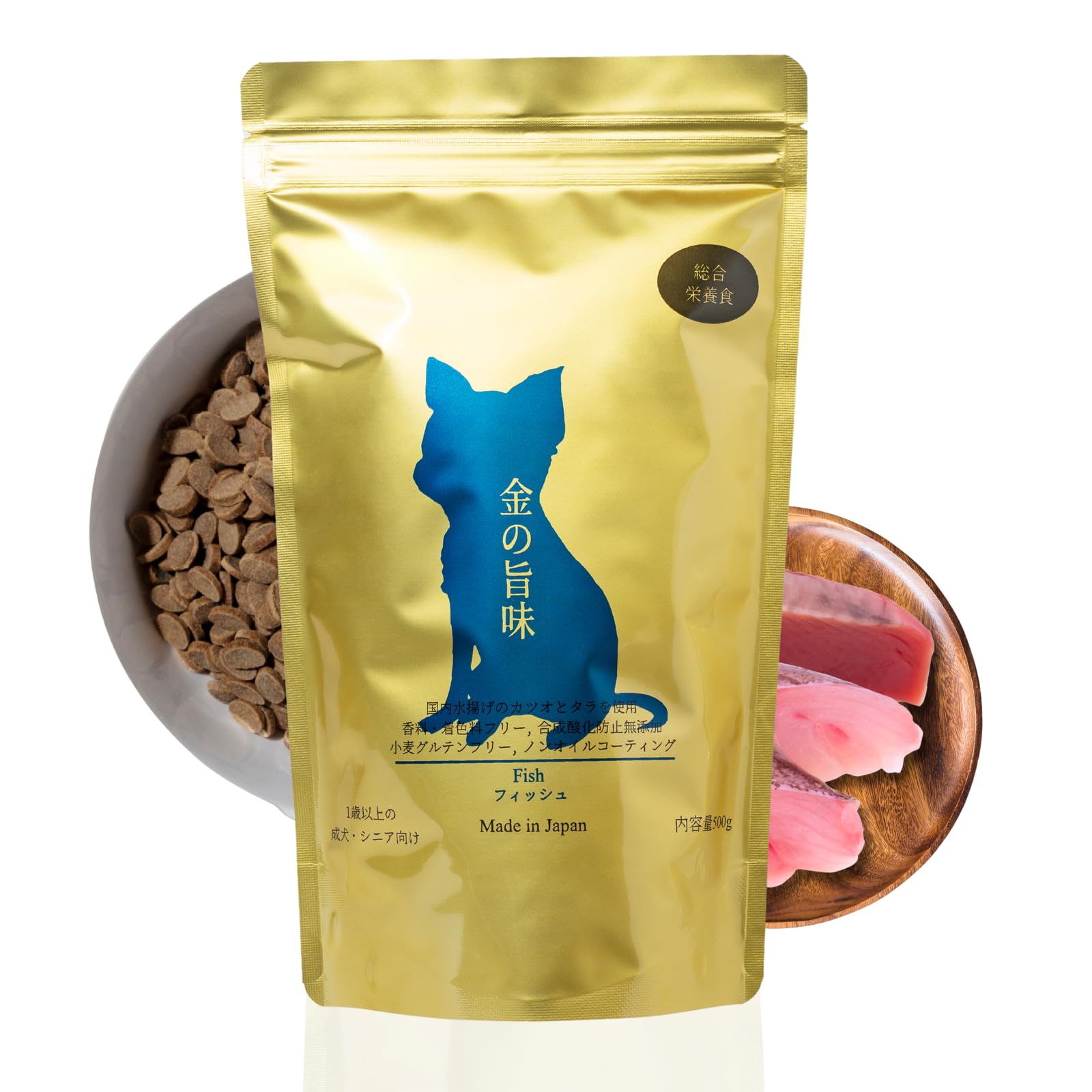 Dog Food, Golden Flavor, Made in Japan, Additive-free, Small Dogs, Dog Food, 17.
