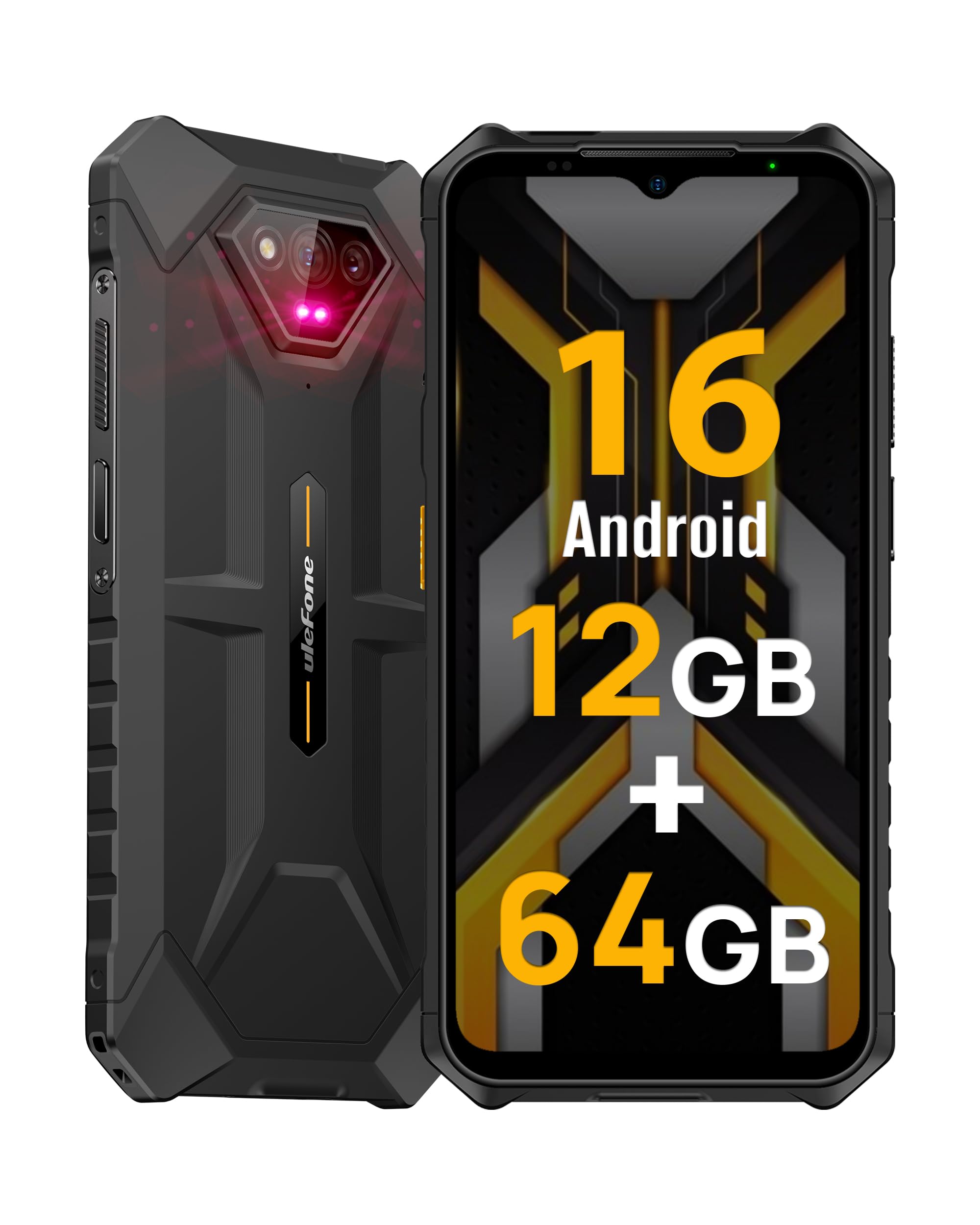 Rugged Phones Canada, Ulefone Armor X13 Unlocked Smartphone, Android 16, 50MP Re