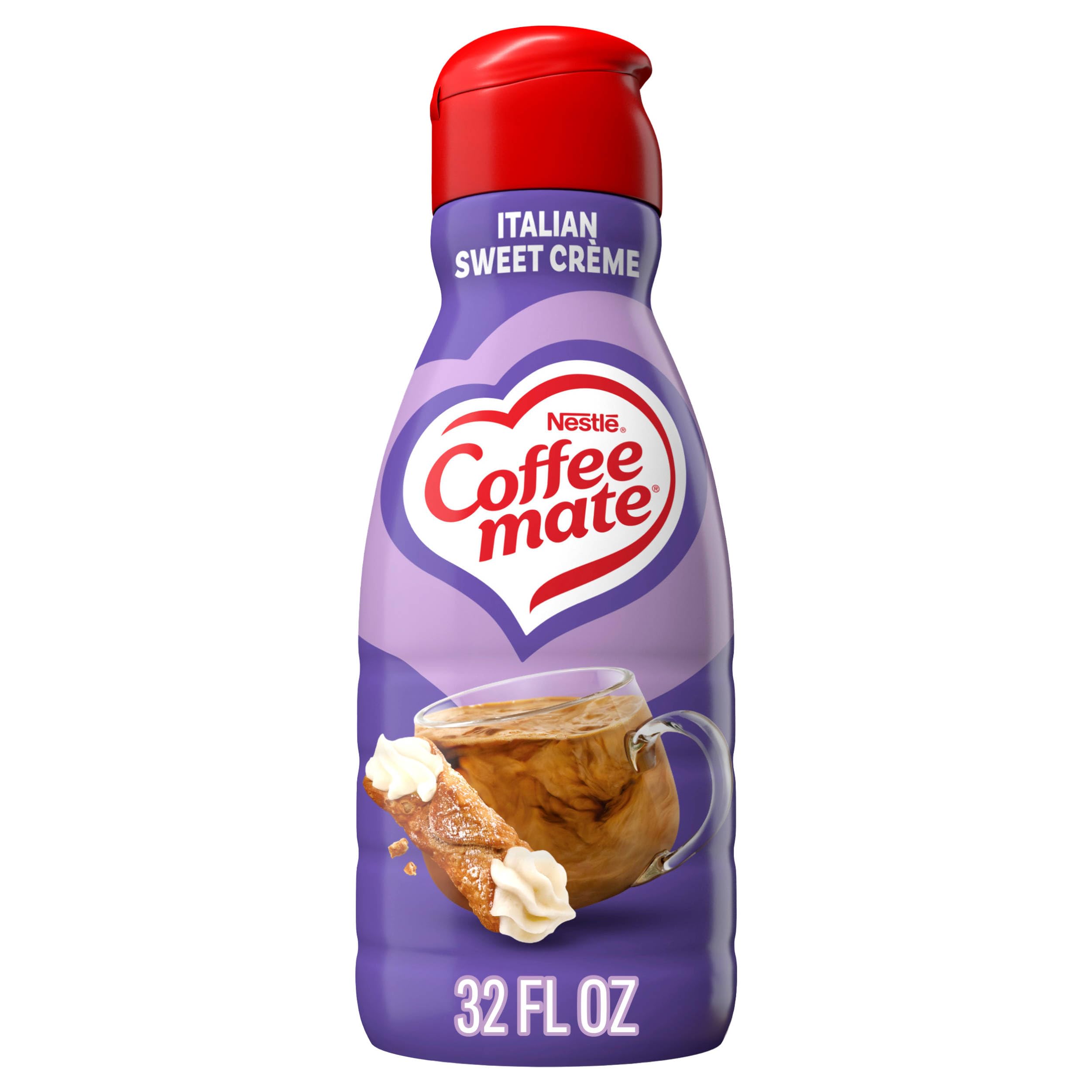 Coffee mate Italian Sweet Crème Flavored Coffee Creamer, Non-Dairy, Gluten-Free,