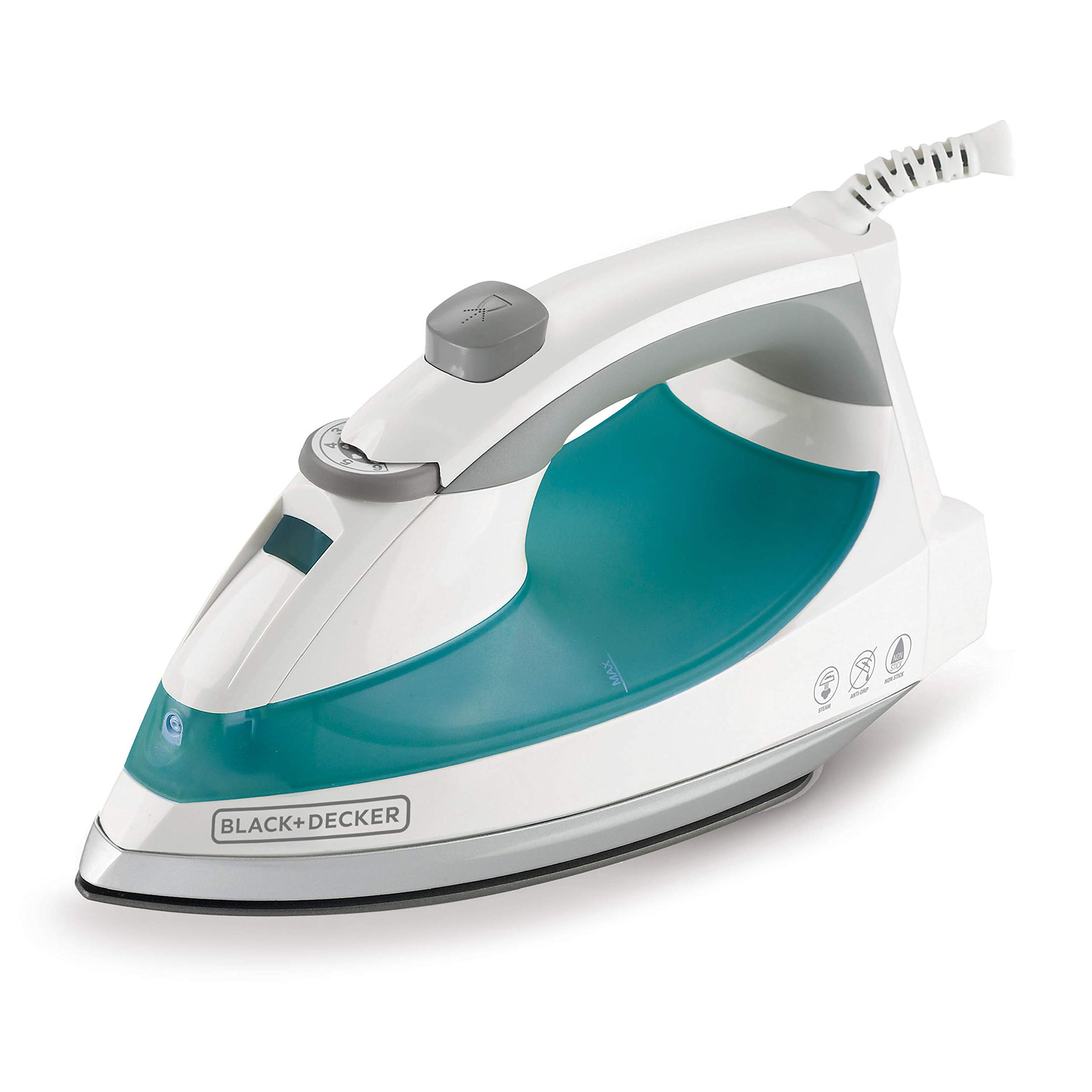BLACK+DECKER Steam Iron for Clothing with Smart Steam Technology | SmartSteam ir