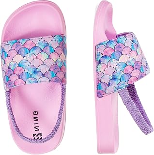 Torotto Unisex Children's Bathing Slippers, Summer Flat Slippers, Bath Sandals, Non-Slip Slippers, Bathing Shoes