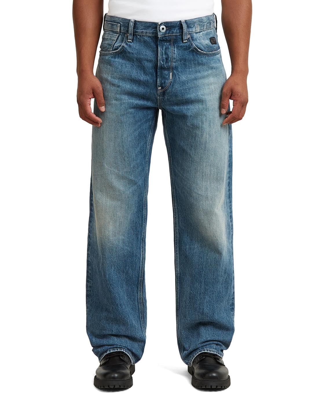 G-Star Deeggie Relaxed Straight Jeans - Men's Jeans, azul, 30W / 30L